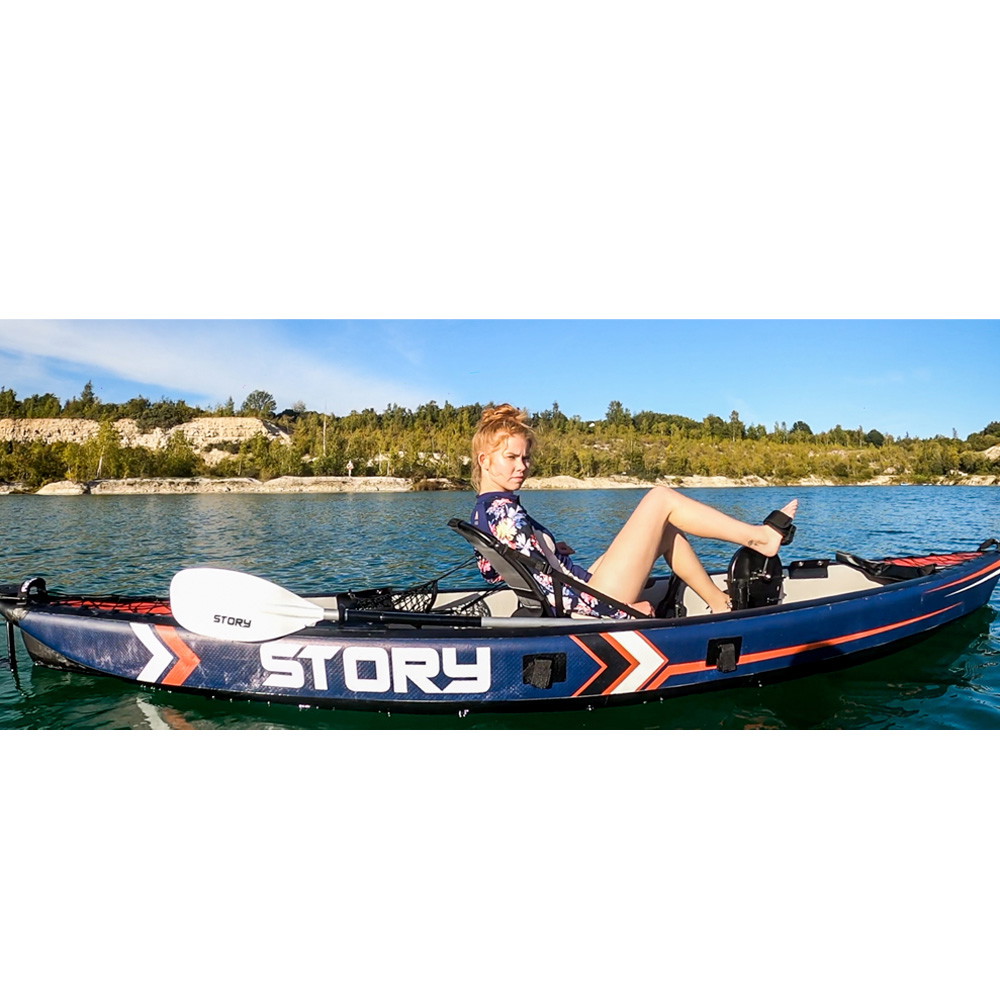Story 1-Person Inflatable Pedal Kayak