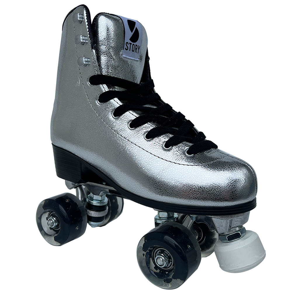 Story Disco Suede Quad Roller Skates