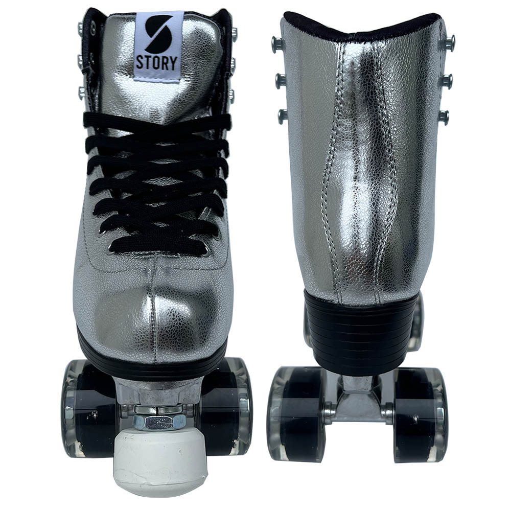 Story Disco Suede Quad Roller Skates
