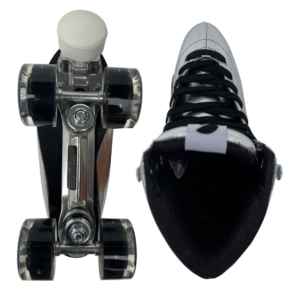 Story Disco Suede Quad Roller Skates
