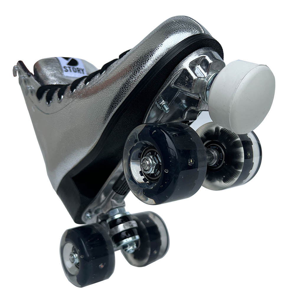Story Disco Suede Quad Roller Skates