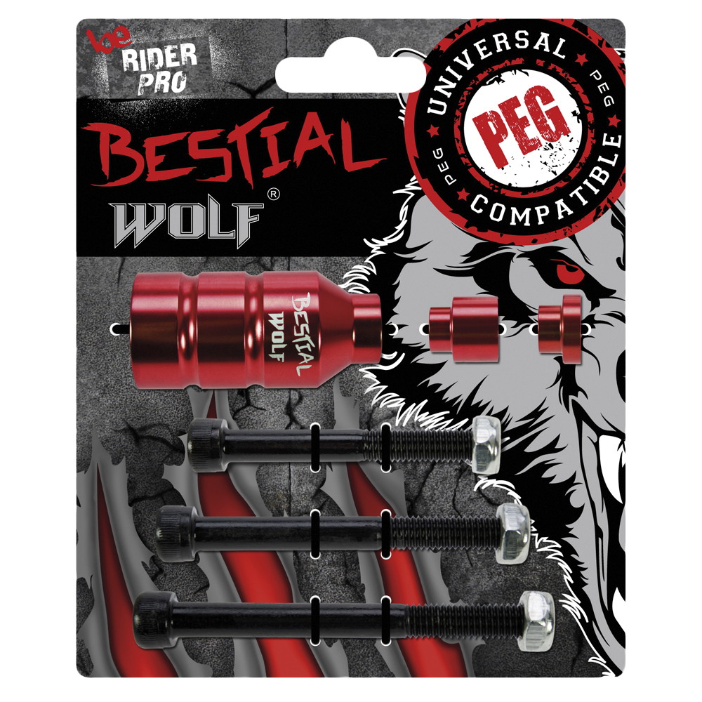 Bestial Wolf Pegs for Pro Scooters
