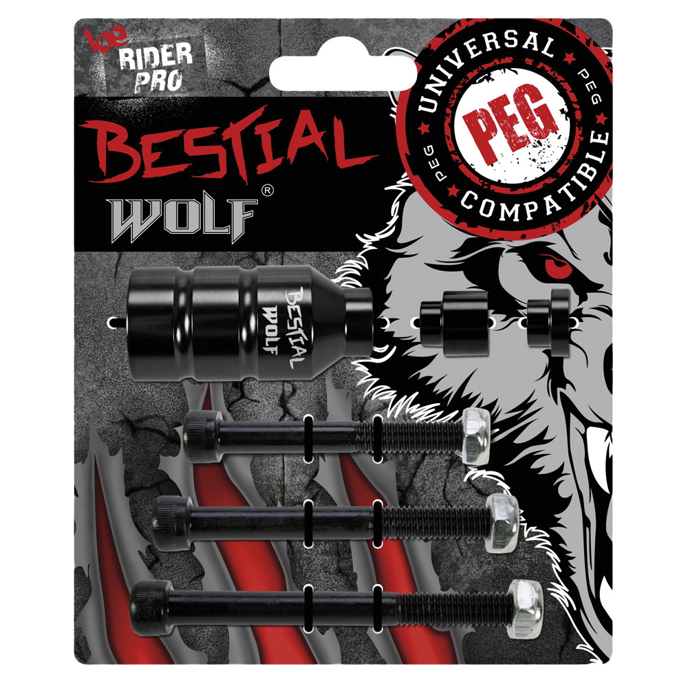 Bestial Wolf Pegs for Pro Scooters