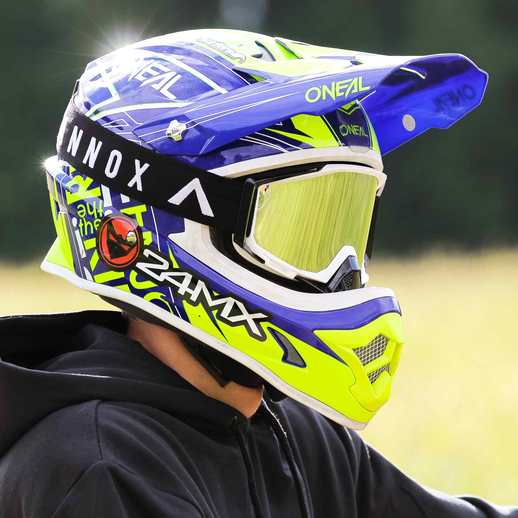 Annox Trigger Motocross Goggles USA Skate Shop Silver