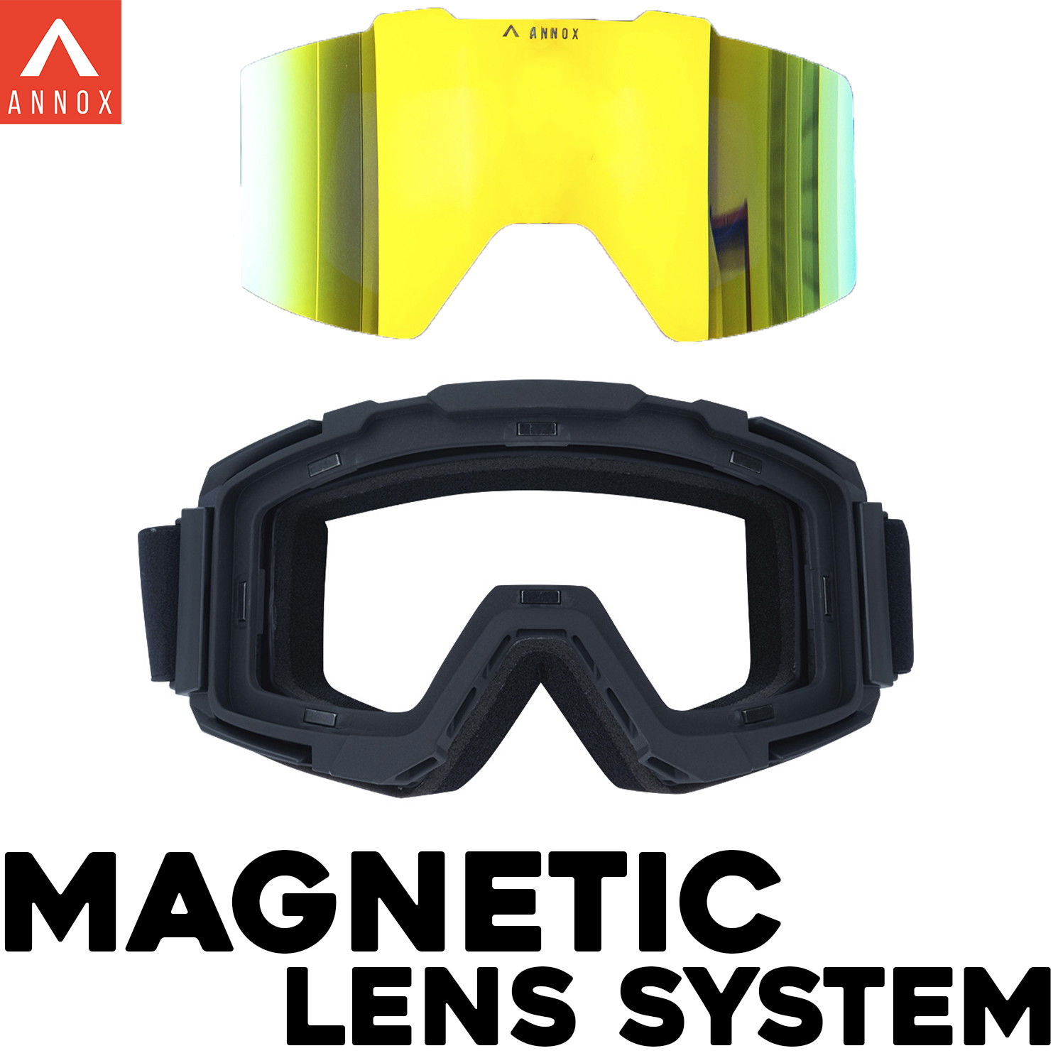Annox Team Ski/Snowboard Goggles