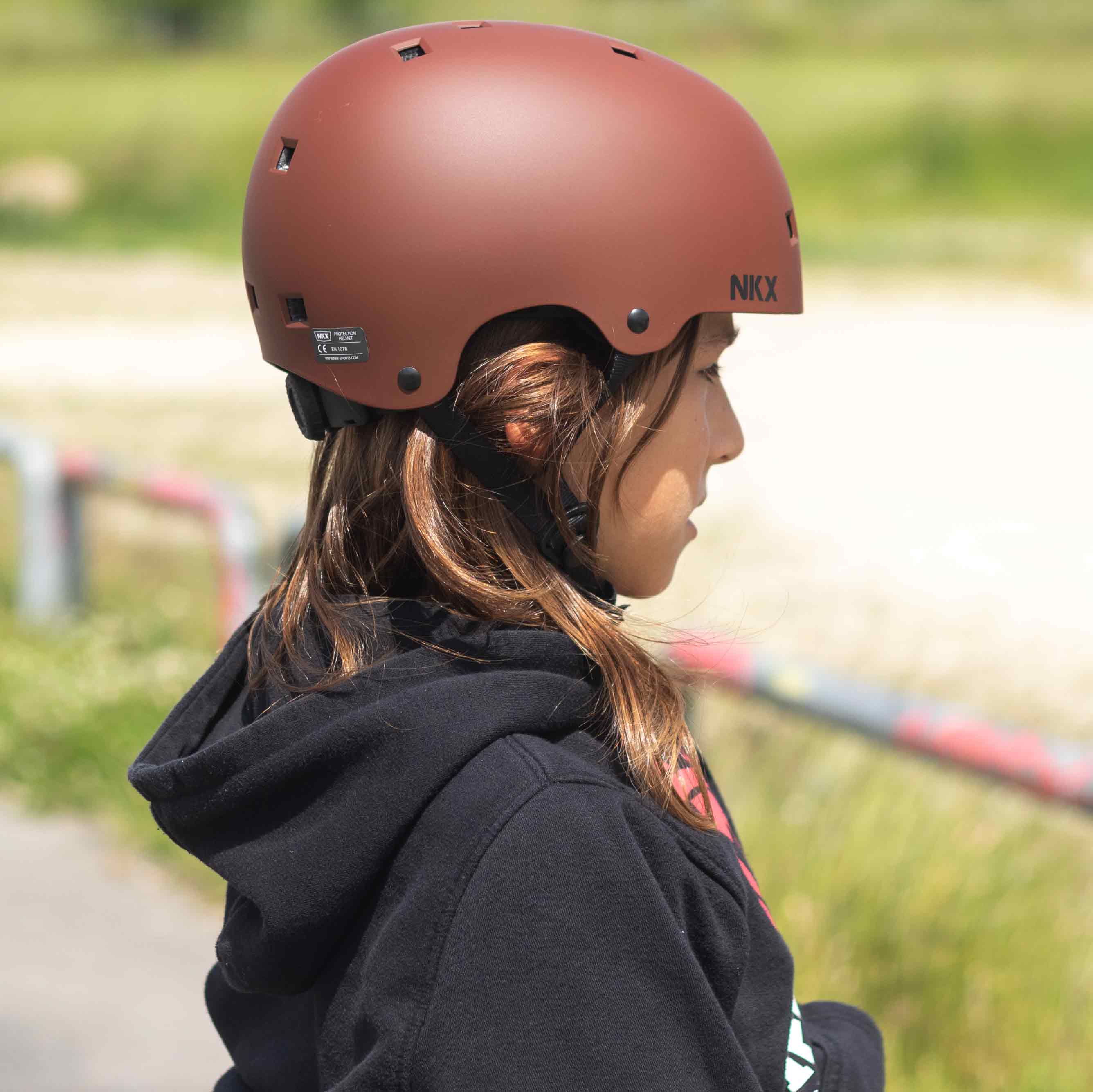 NKX Brain Saver Certified Skate Helmet