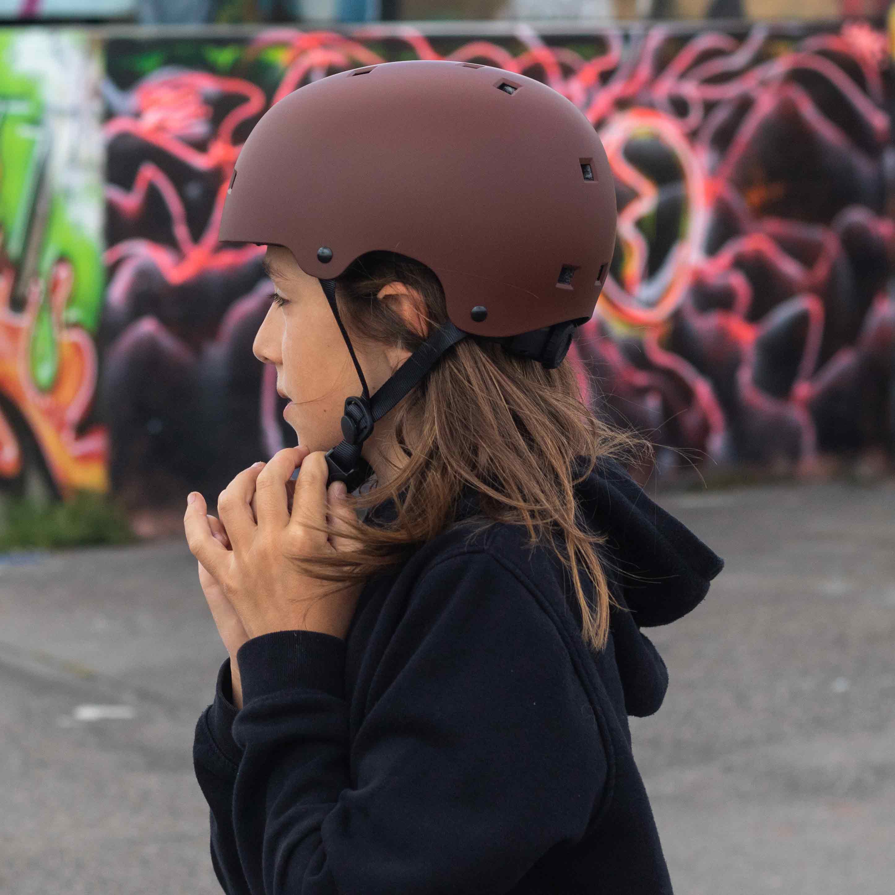 NKX Brain Saver Certified Skate Helmet