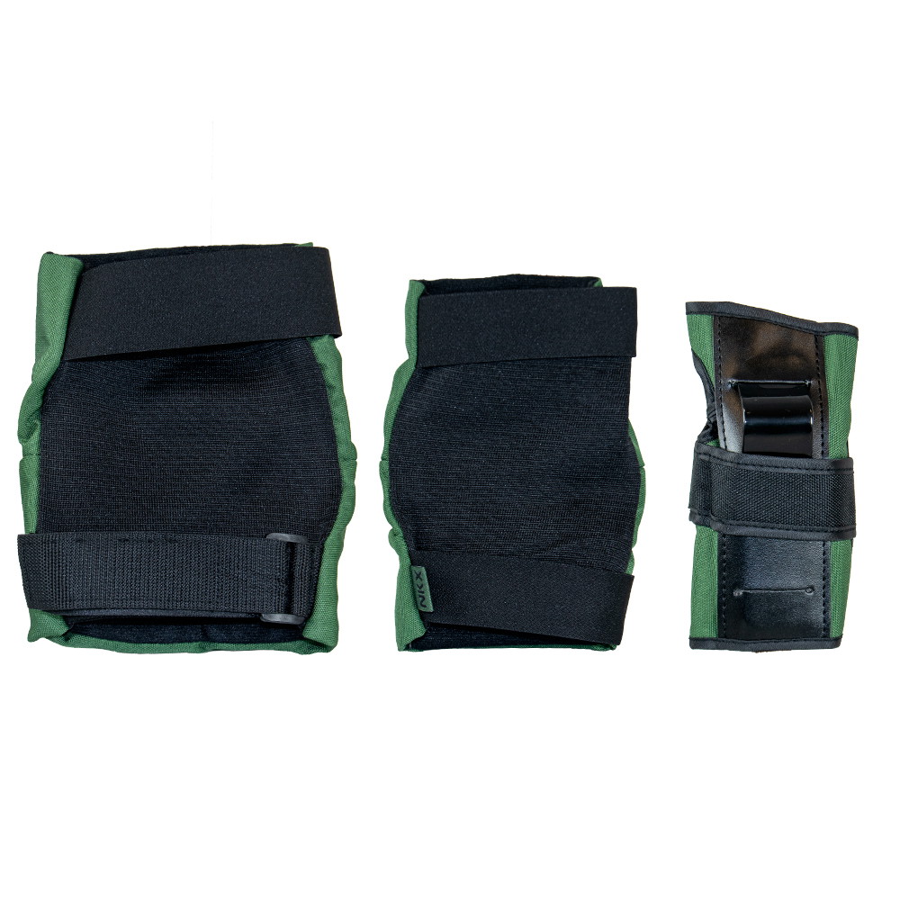 NKX 3-Pack Pro Protective Gear - Knee Pads, Elbow Pads and Wrist Guards