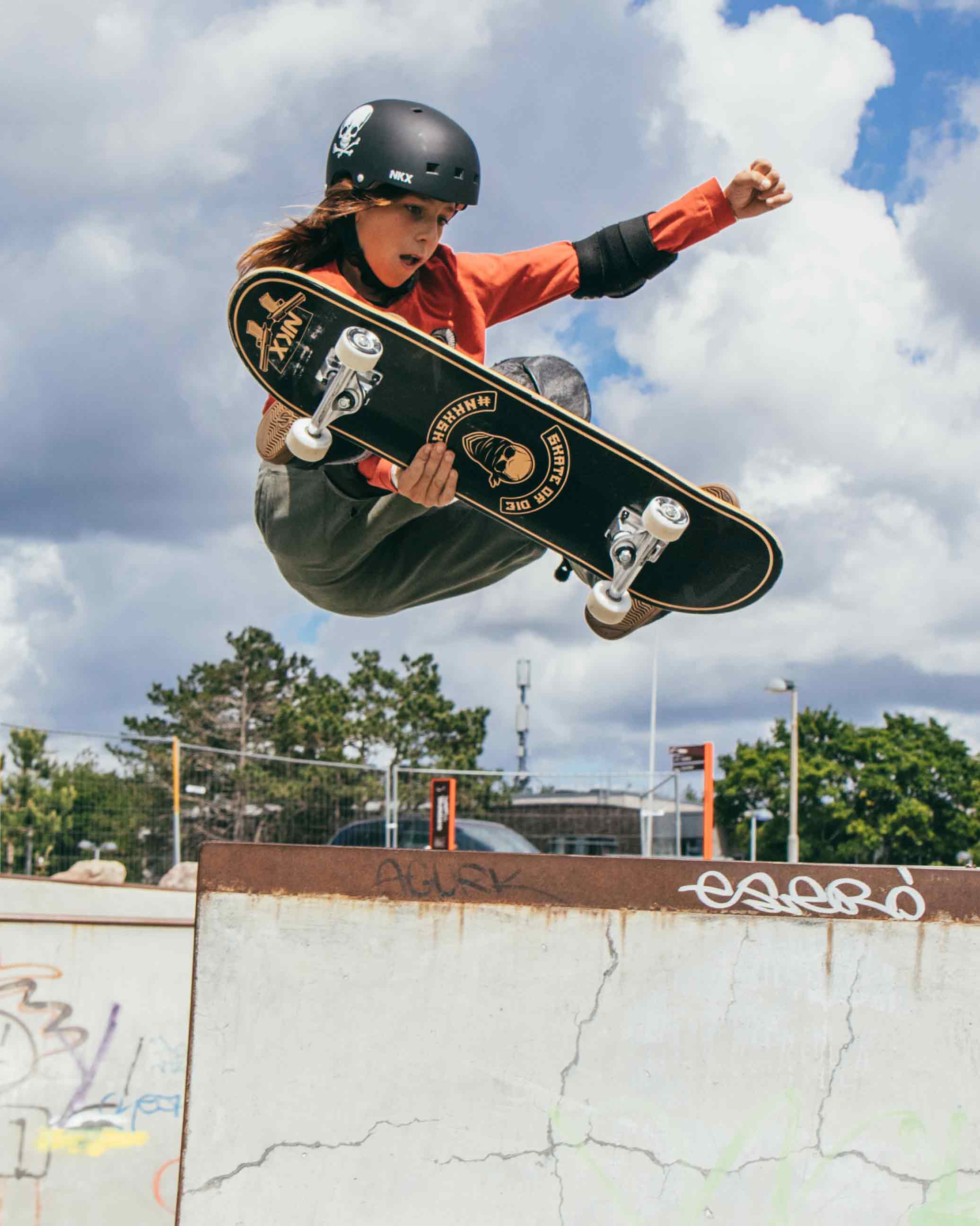 NKX Brain Saver Certified Skate Helmet