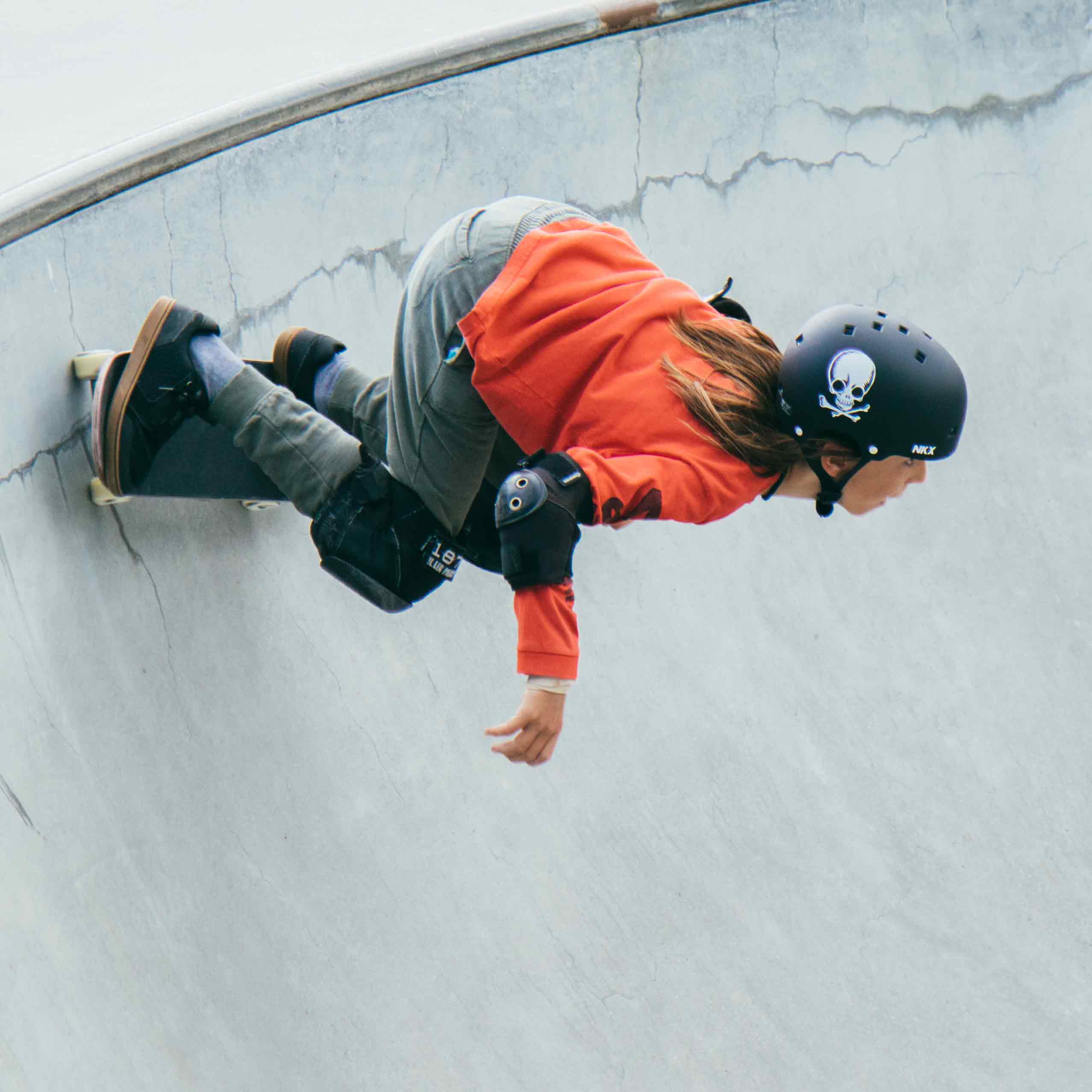 NKX Brain Saver Certified Skate Helmet