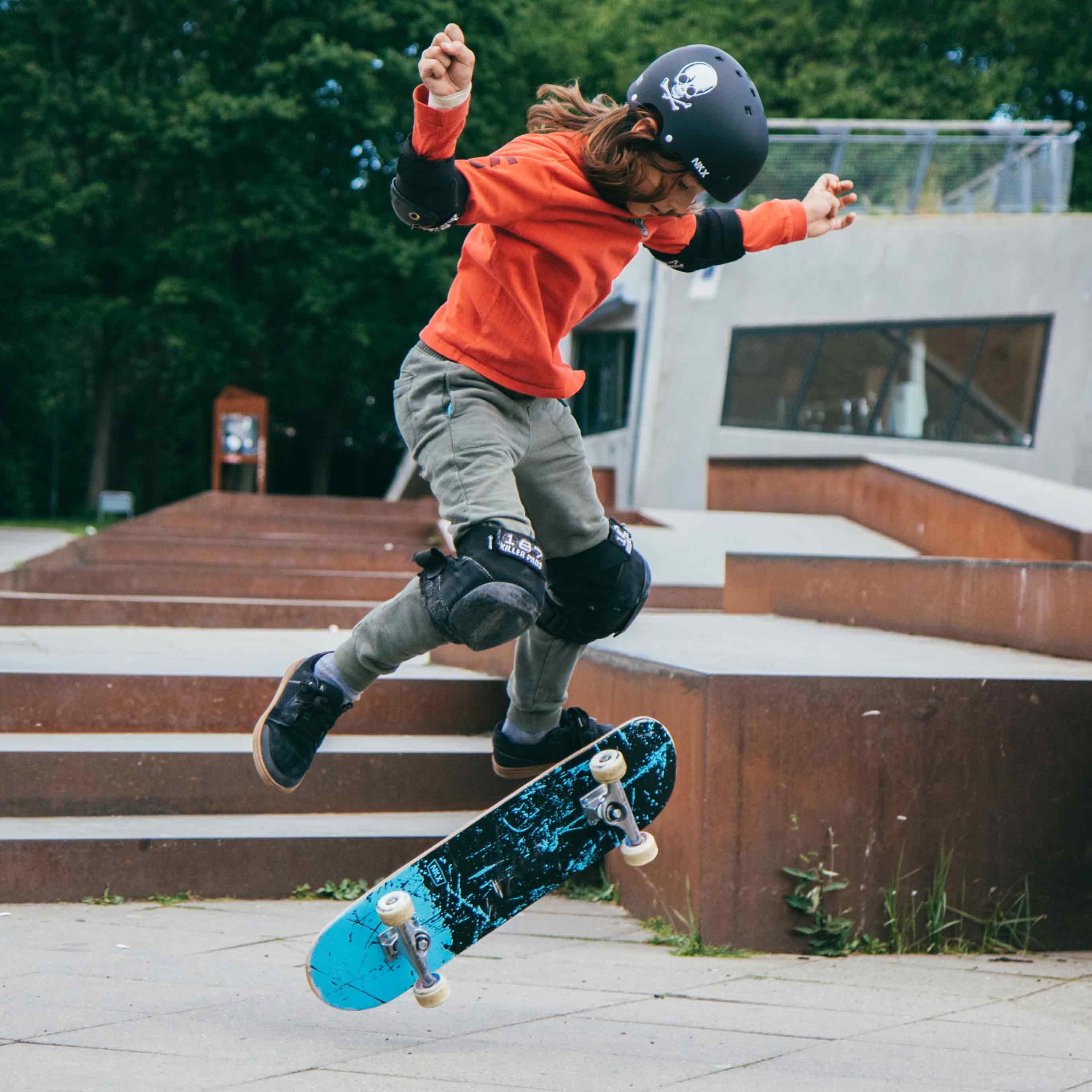 NKX Brain Saver Certified Skate Helmet