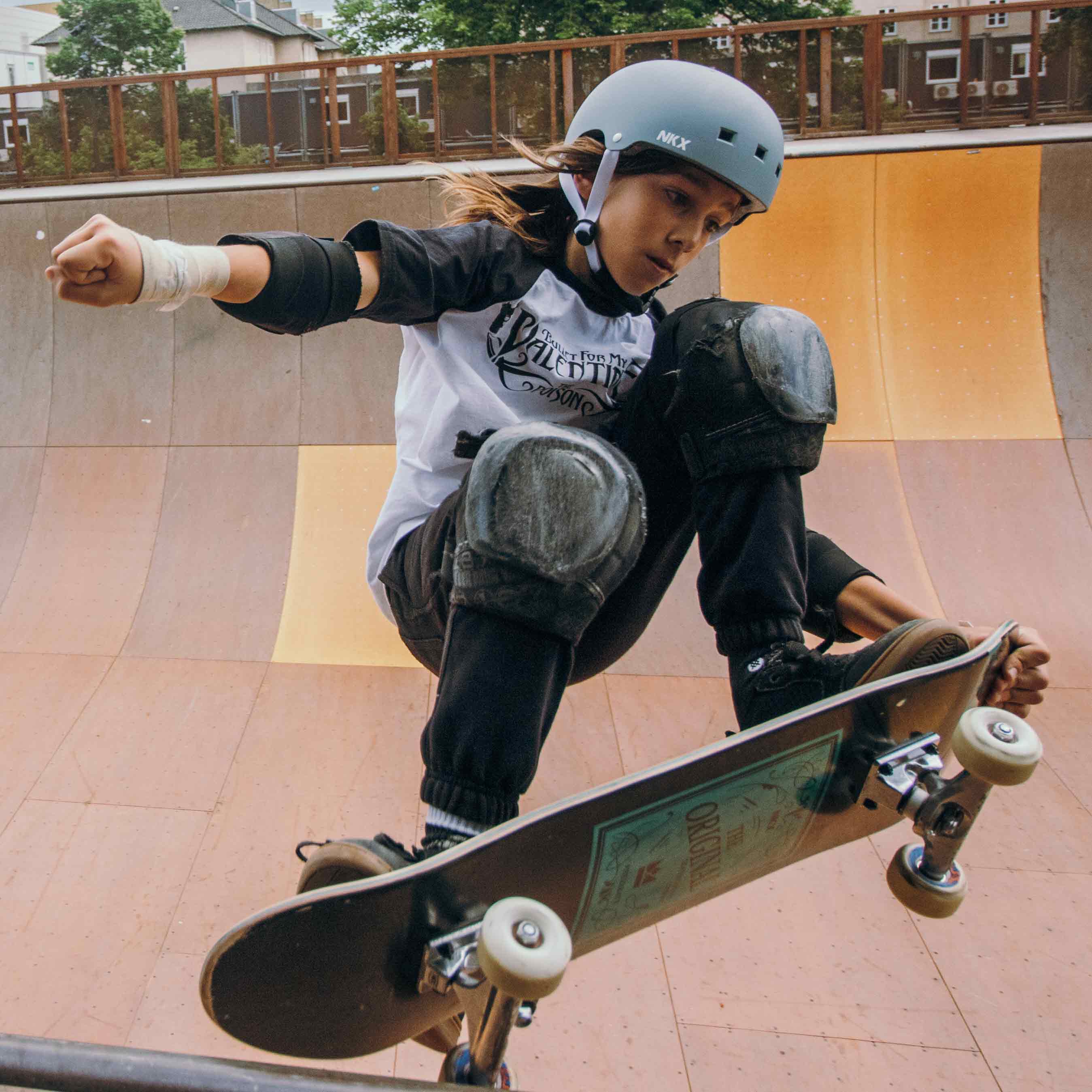 NKX Brain Saver Certified Skate Helmet