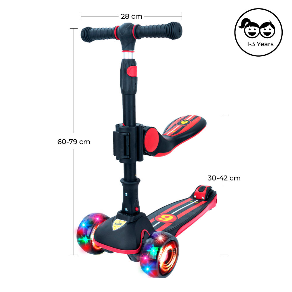 Story 2 in 1 Deluxe Kids Scooter Balance Bike