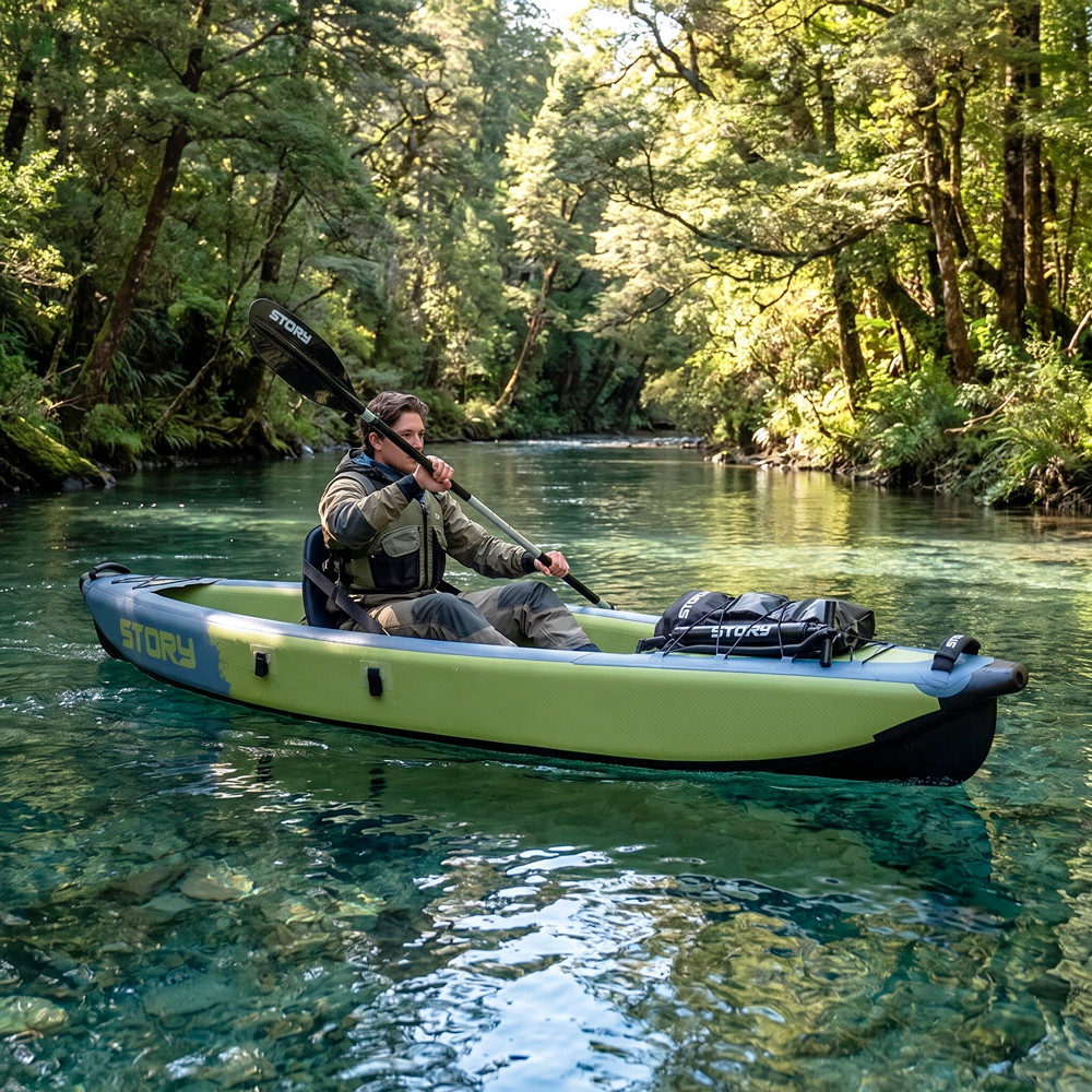 Story Division 1-Person Inflatable Kayak