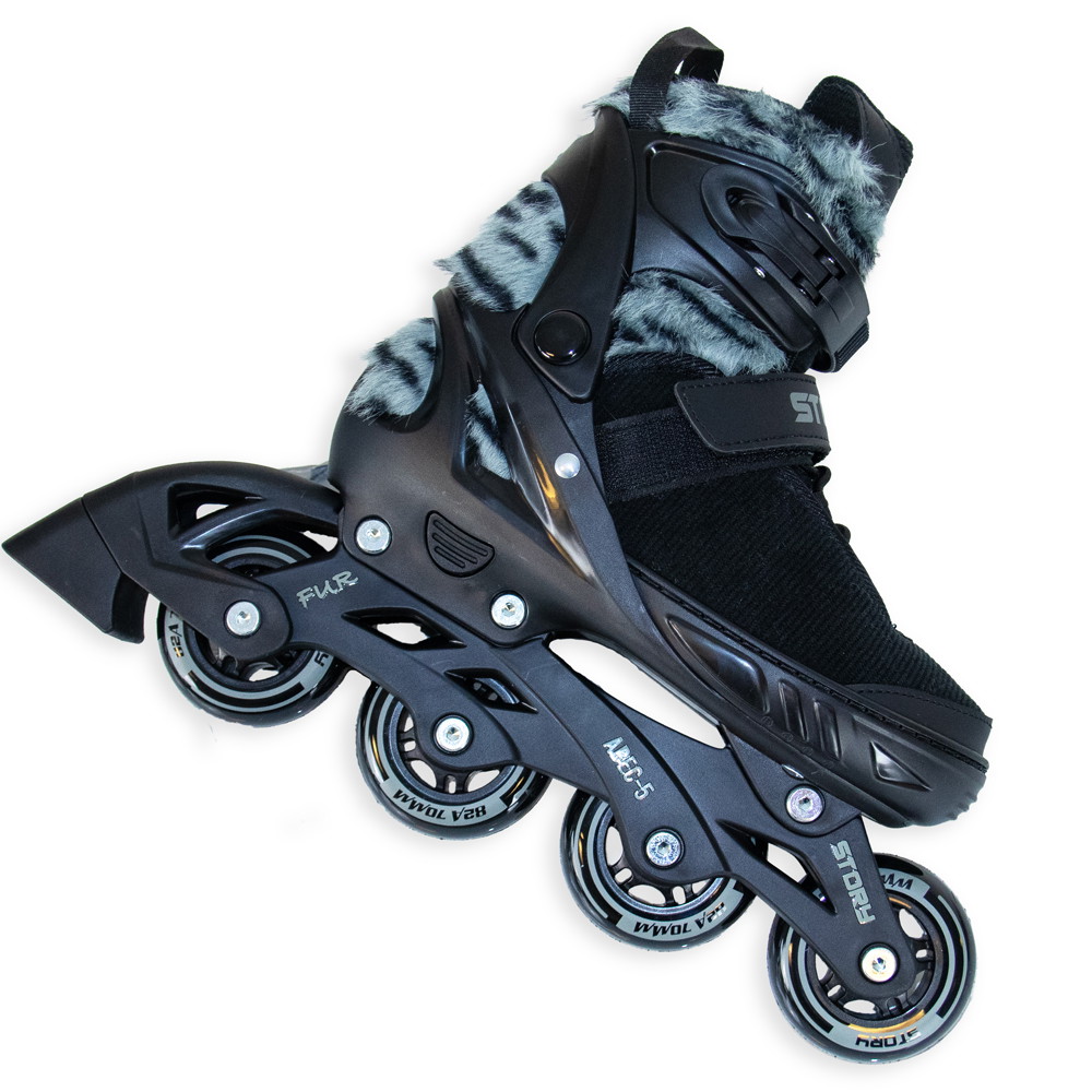 Story Fur Adjustable Inline Skates