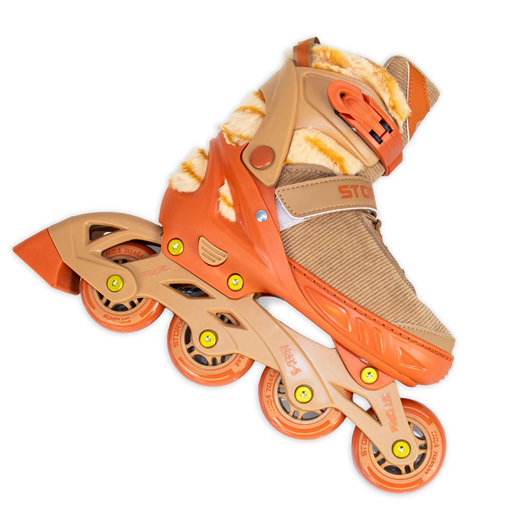 Story Fur Adjustable Inline Skates