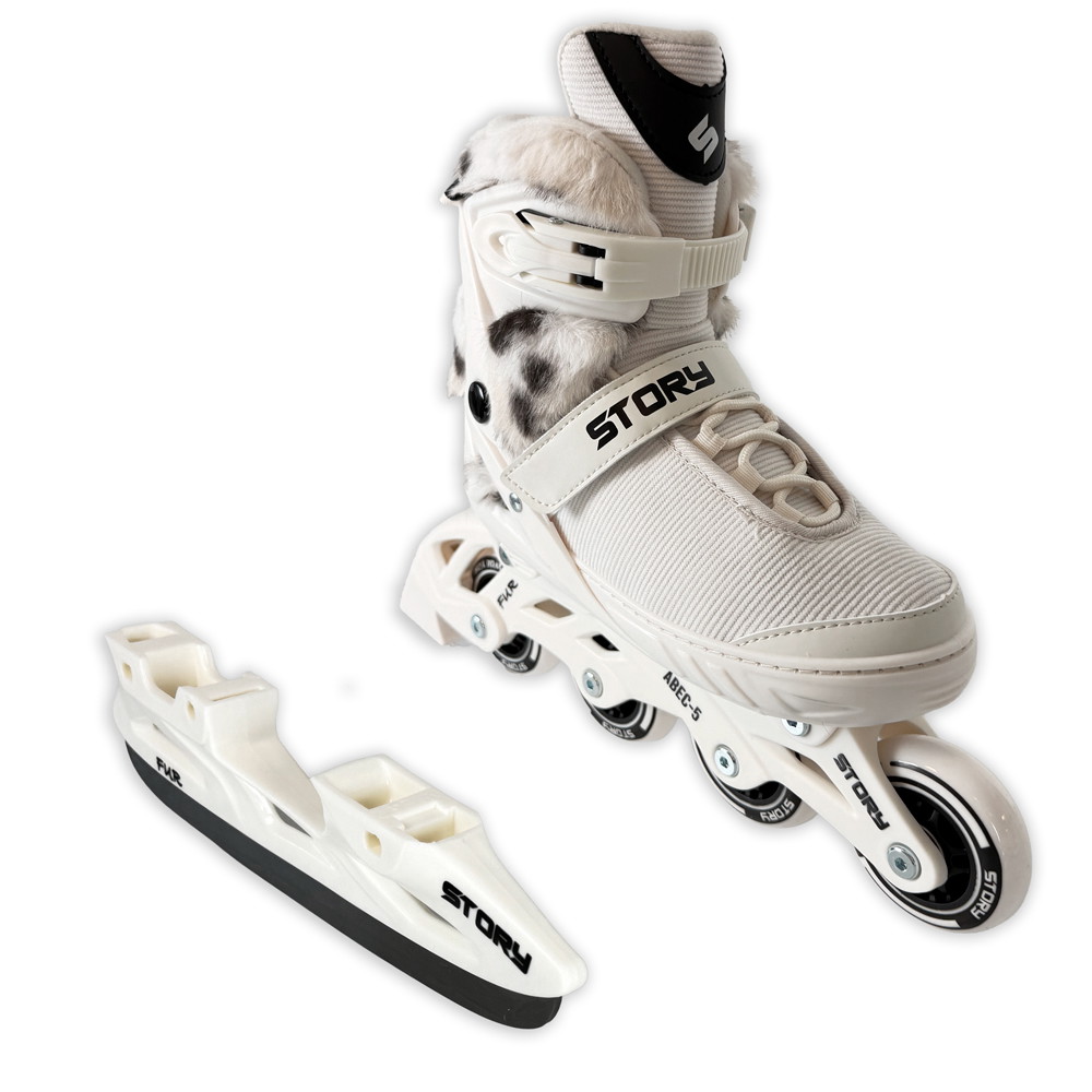 Story Fur Adjustable Inline Skates