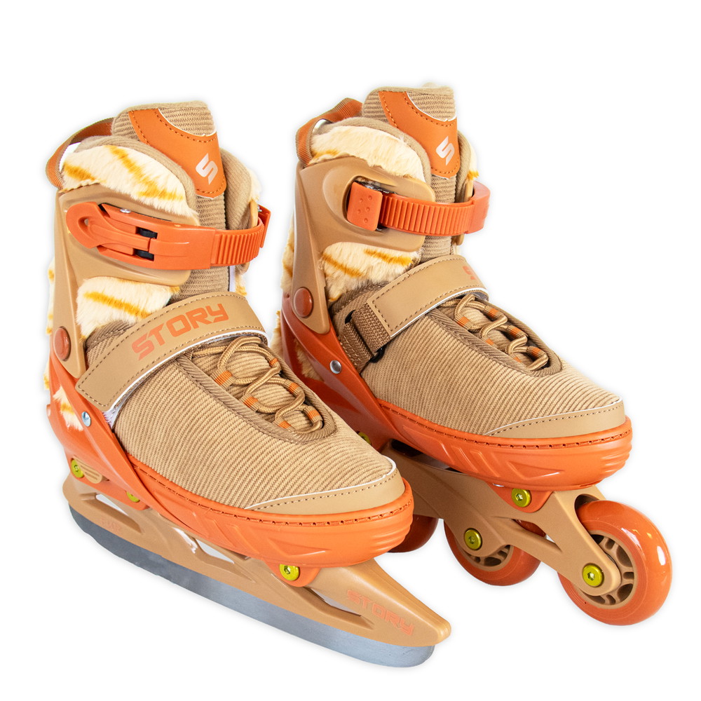 Story Fur Adjustable Inline Skates