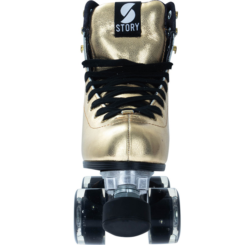 Story Disco Suede Quad Roller Skates