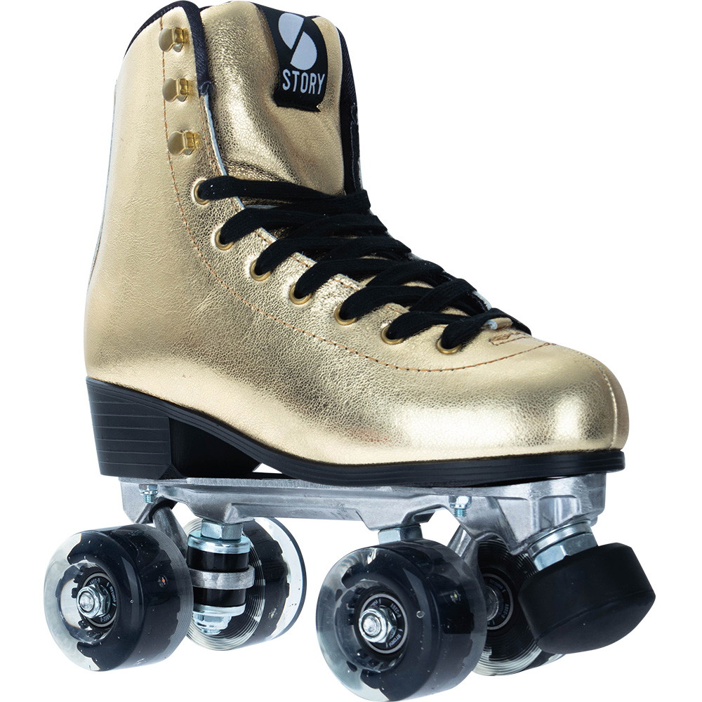 Story Disco Suede Quad Roller Skates