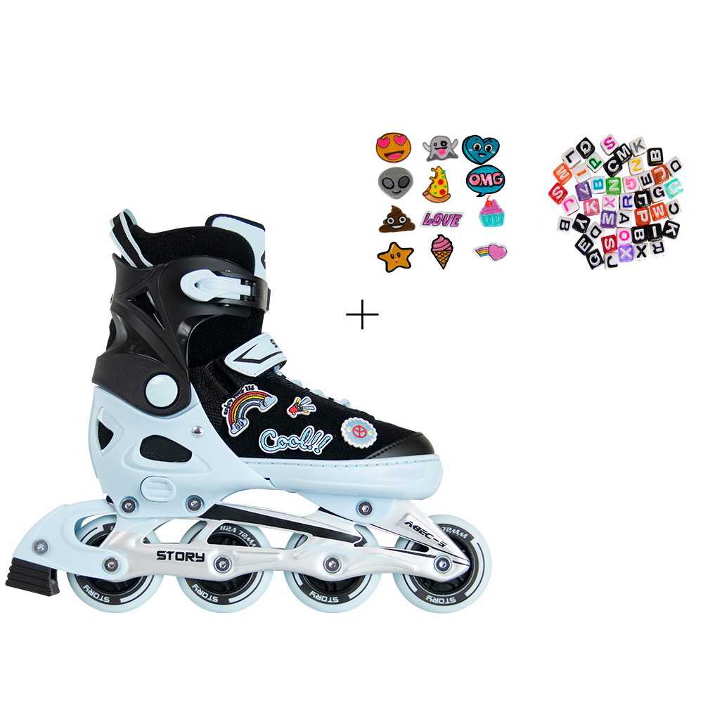 Story Moji Adjustable Inline Skates