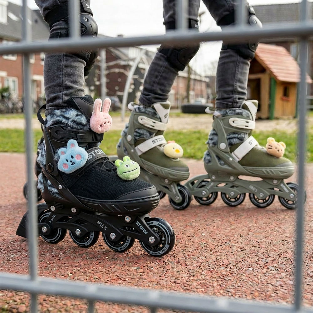 Story Fur Adjustable Inline Skates