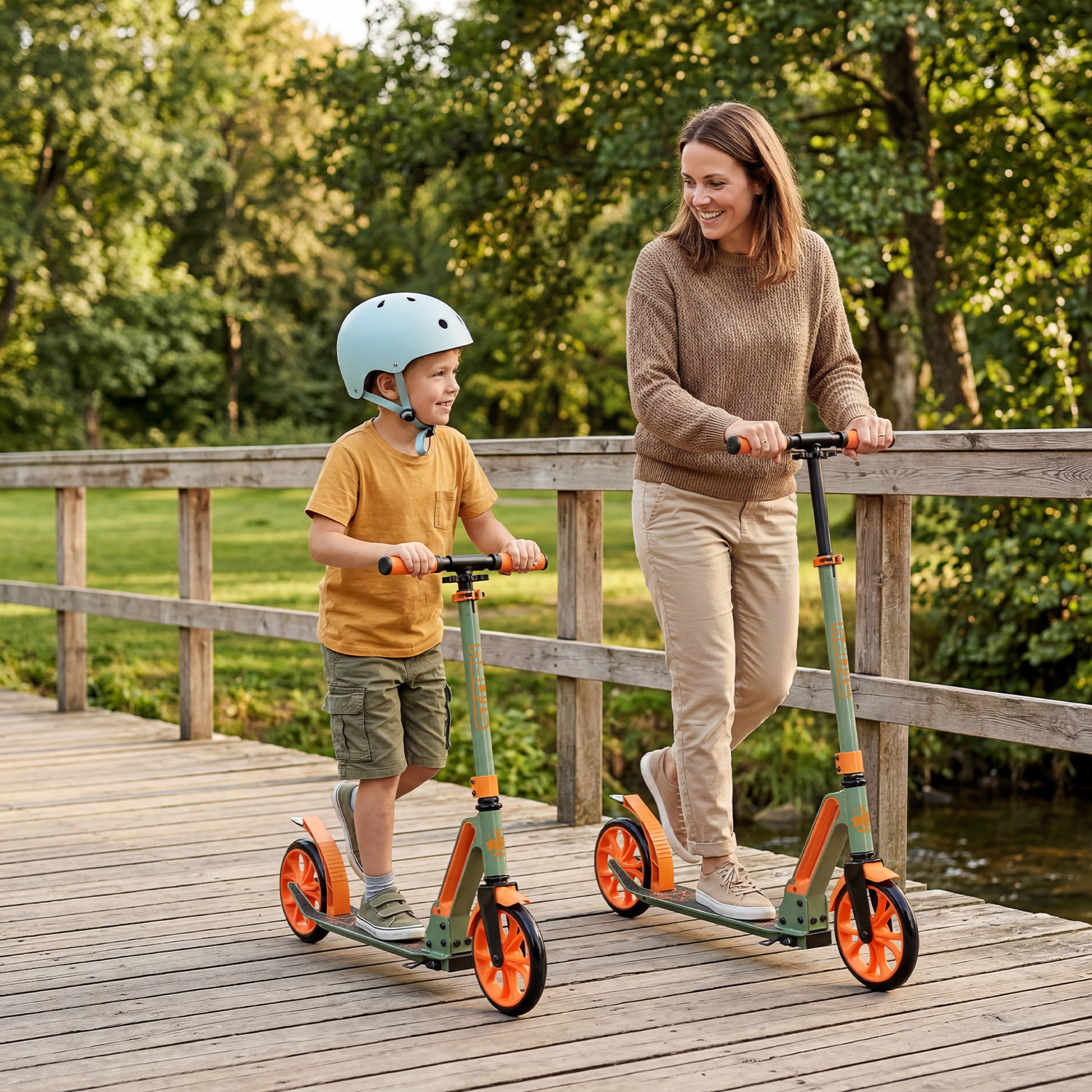 Story GO Deluxe Foldable Transport Scooter