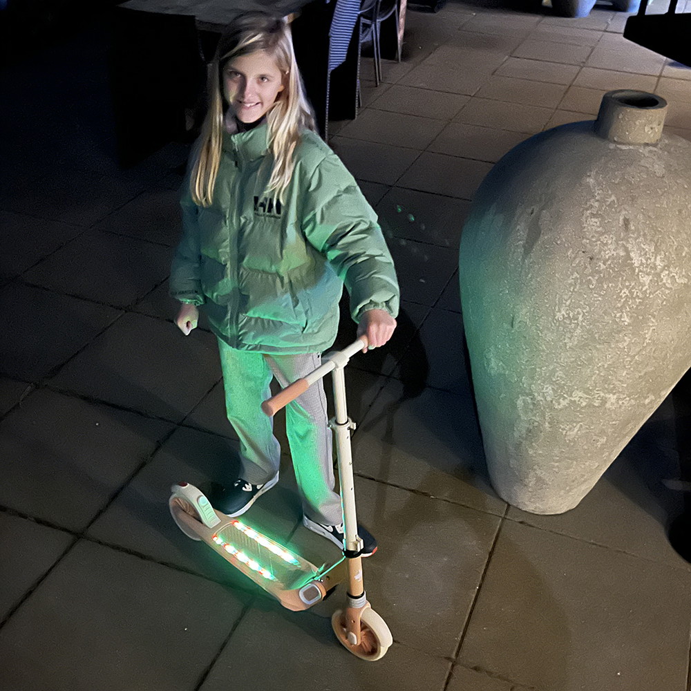 Story Light Deluxe LED Foldable Scooter