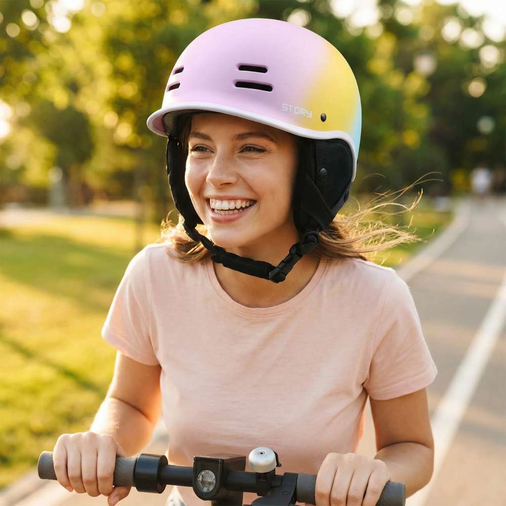 Story Retro Certified Sports Helmet