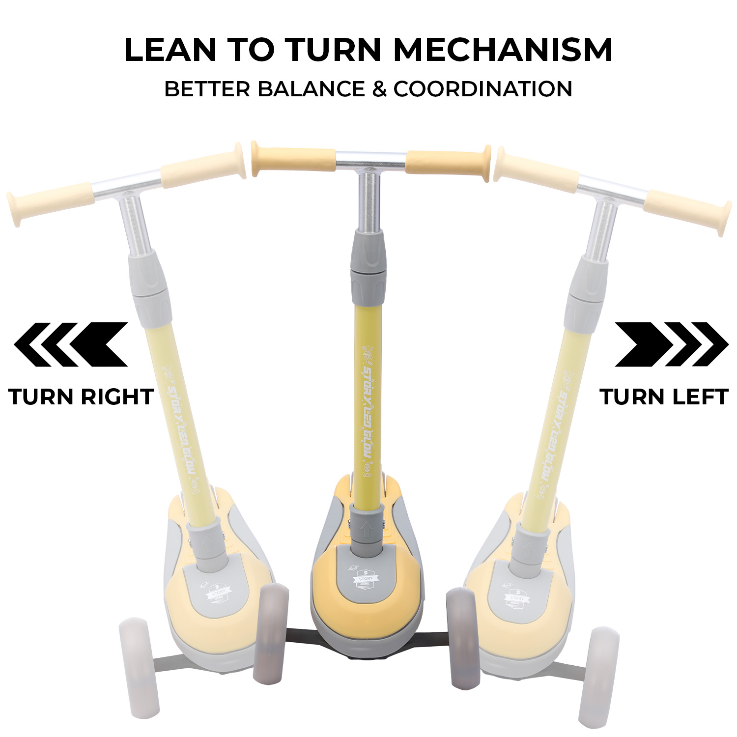 Story LED Glow 3-Wheel Scooter