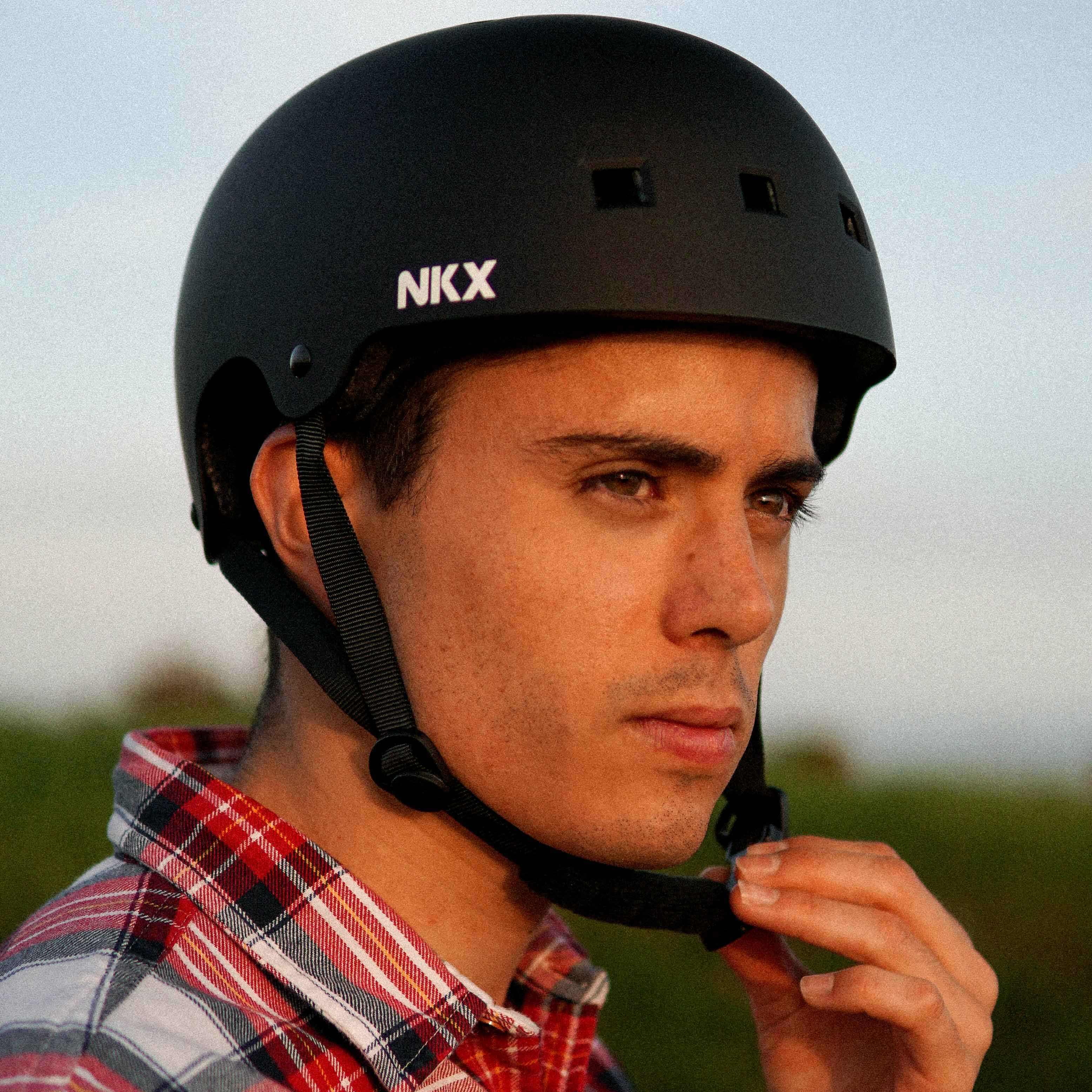 NKX Brain Saver Certified Skate Helmet