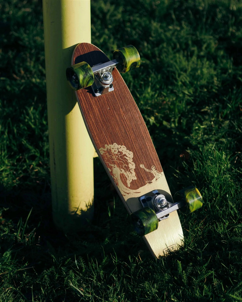 Mini Cruiser Haven T Essentials 22 – Skateboard In Acero Canadese E Bambù - Foto 3