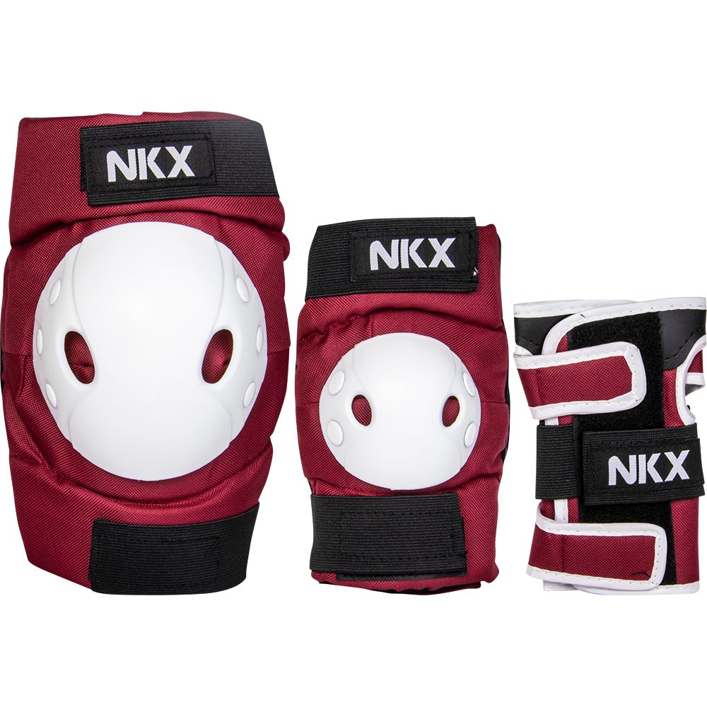 NKX Kids 3-Pack Pro Protective Gear - Knee Pads, Elbow Pads and Wrist Guards