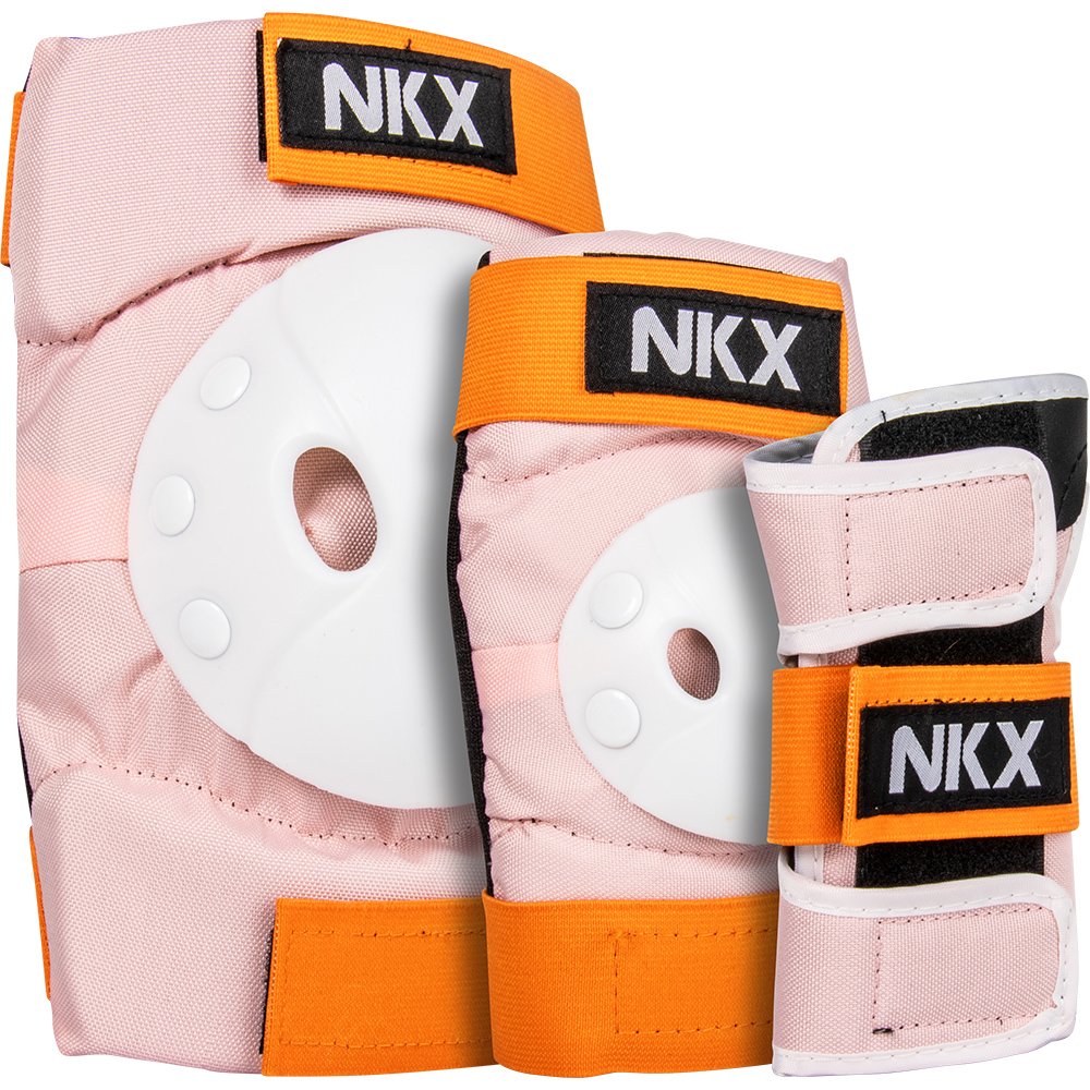 NKX 3-Pack Pro Protective Gear - Knee Pads, Elbow Pads and NKX 3-Pack Pro Protective Gear - Knee Pads, Elbow Pads and