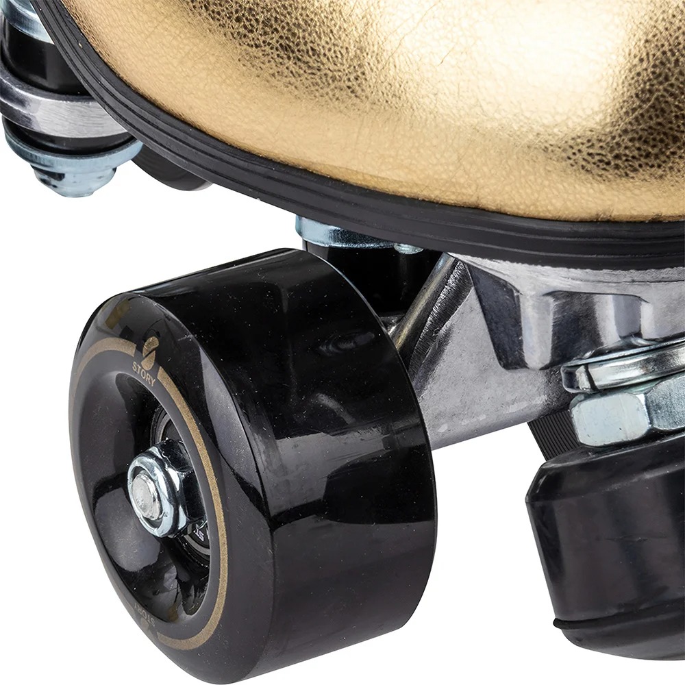 Story Disco Suede Quad Roller Skates