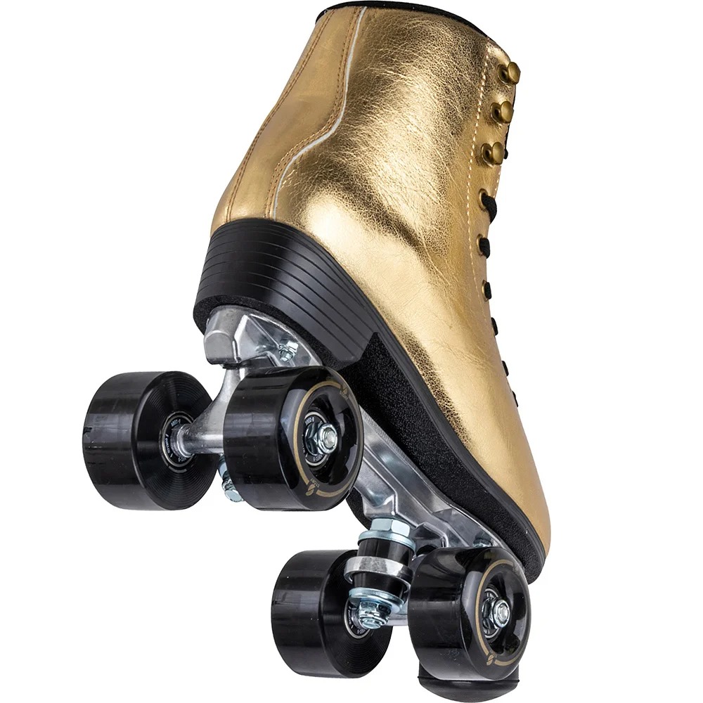 Story Disco Suede Quad Roller Skates