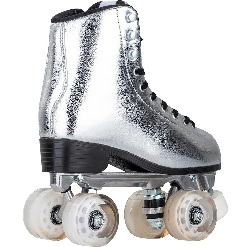Story Disco Suede Quad Roller Skates