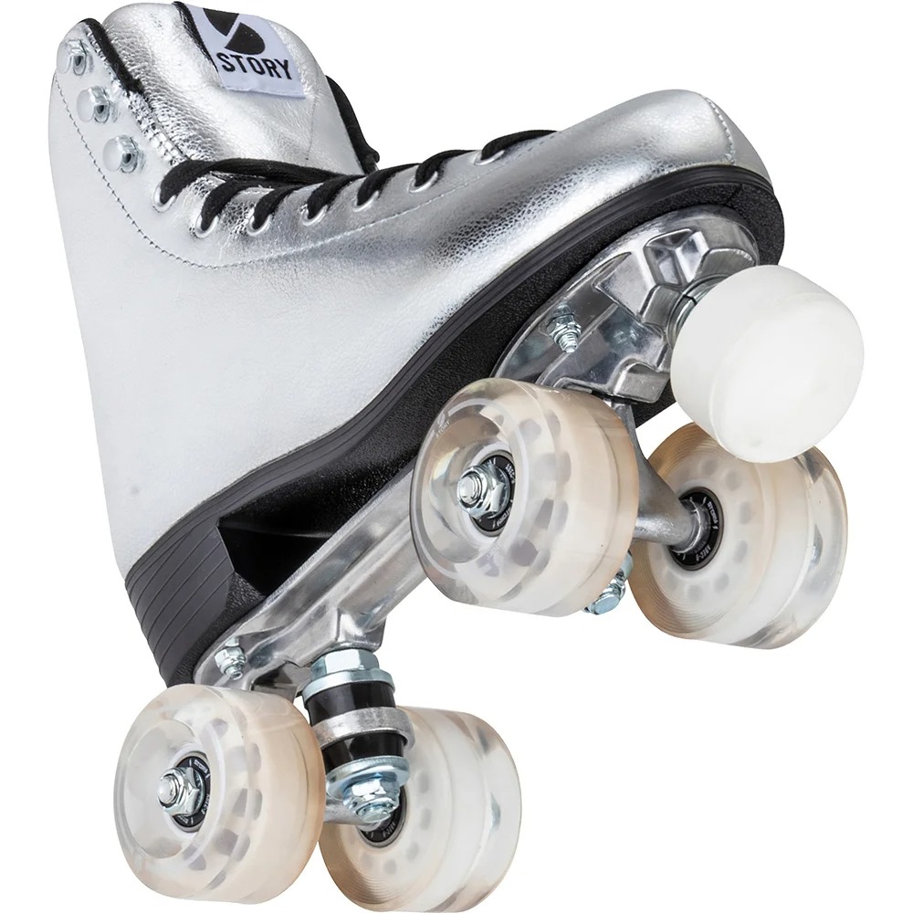Story Disco Suede Quad Roller Skates