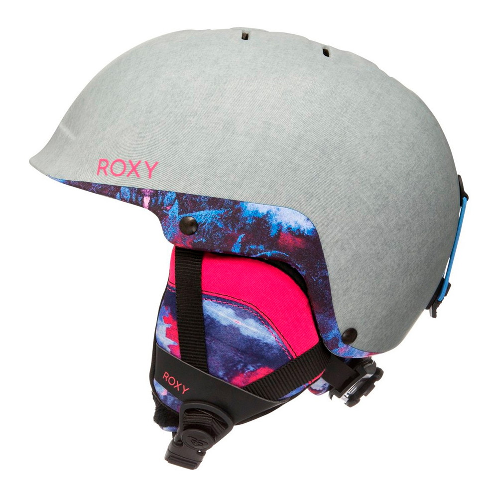 roxy girls snowboard helmet Womens Kashmir Ova kaciga ima lagani Micro Shell vanjski i unutarnji omota Slush - Girls's Blue Snow