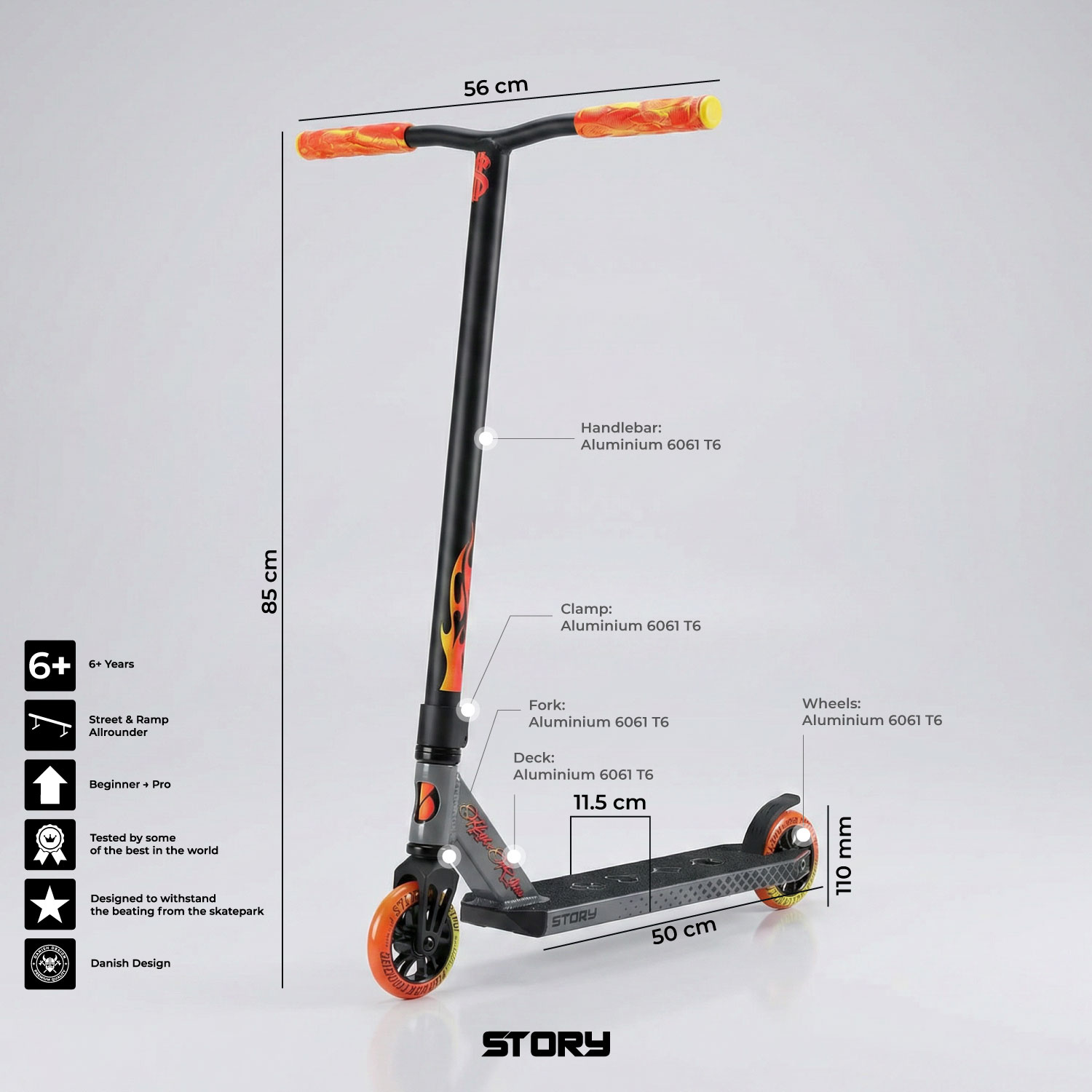 Story High Roller Air Stunt Scooter