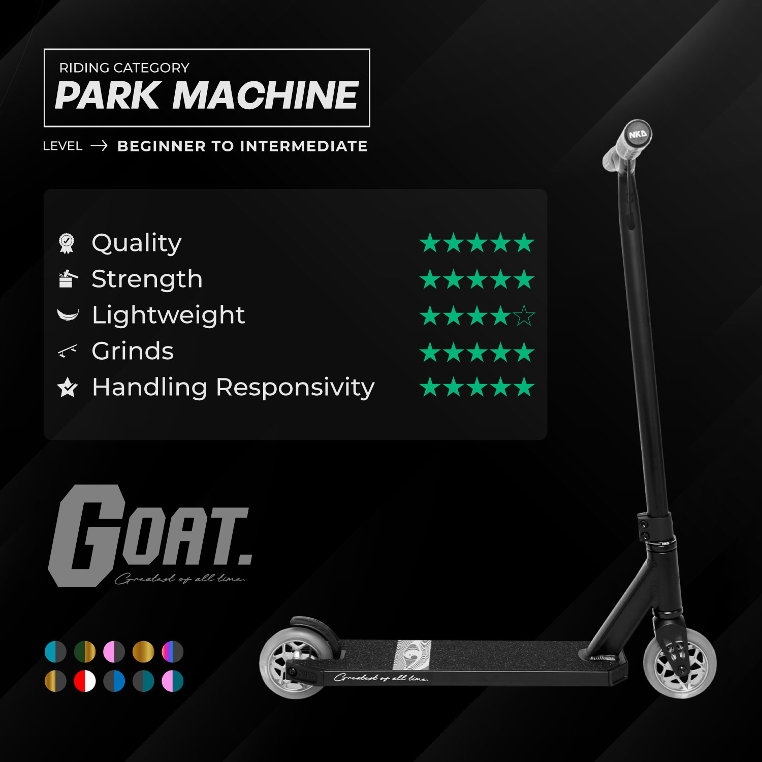 NKD GOAT Pro Scooter