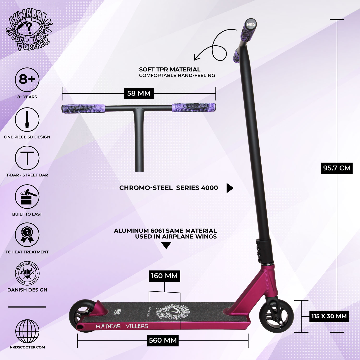 NKD MV PRO Signature Pro Scooter