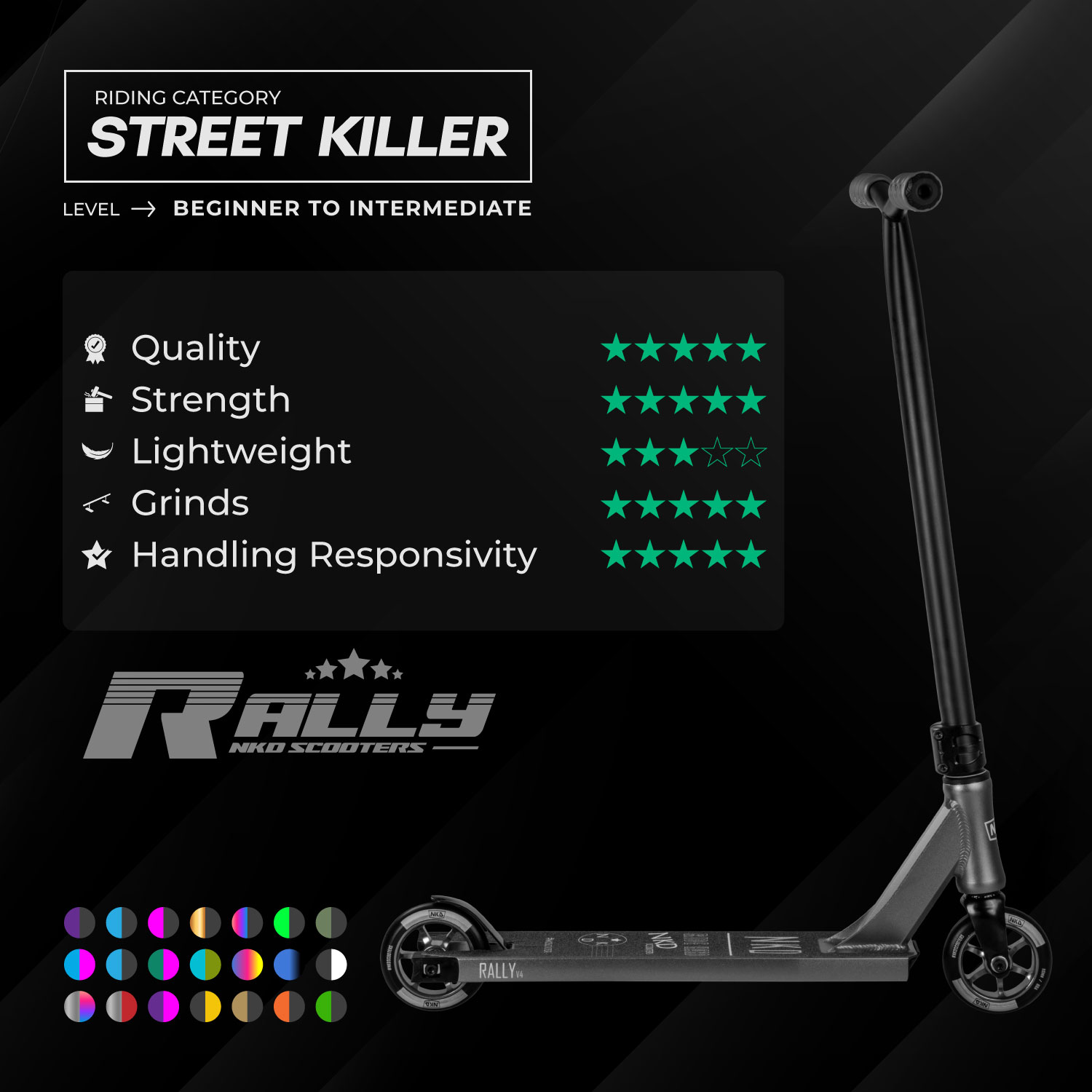 NKD Rally Pro Scooter