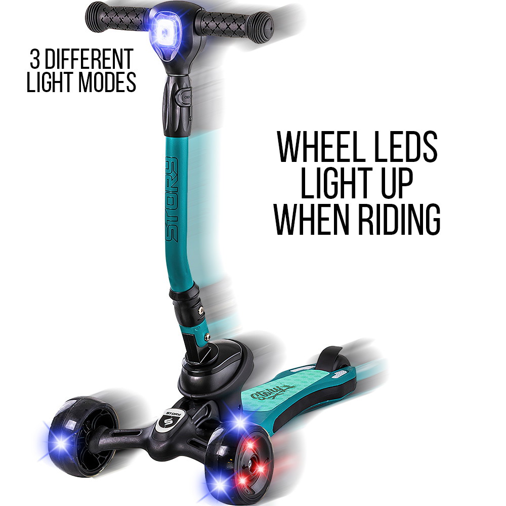 Story Flex 3-wheel LED Kids Scooter