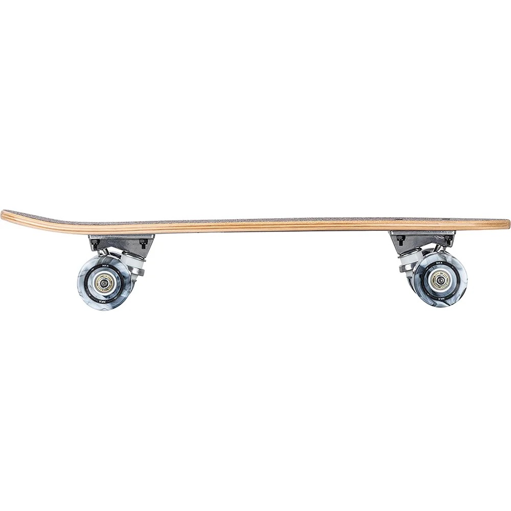 NKX Bones Mini Cruiser Skateboard 22 USA Skate Shop Grey