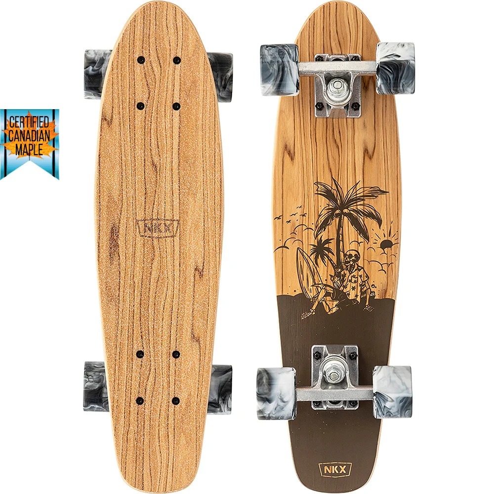 ONEPIECE コルクボード NKX Bones Mini Cruiser Skateboard 22