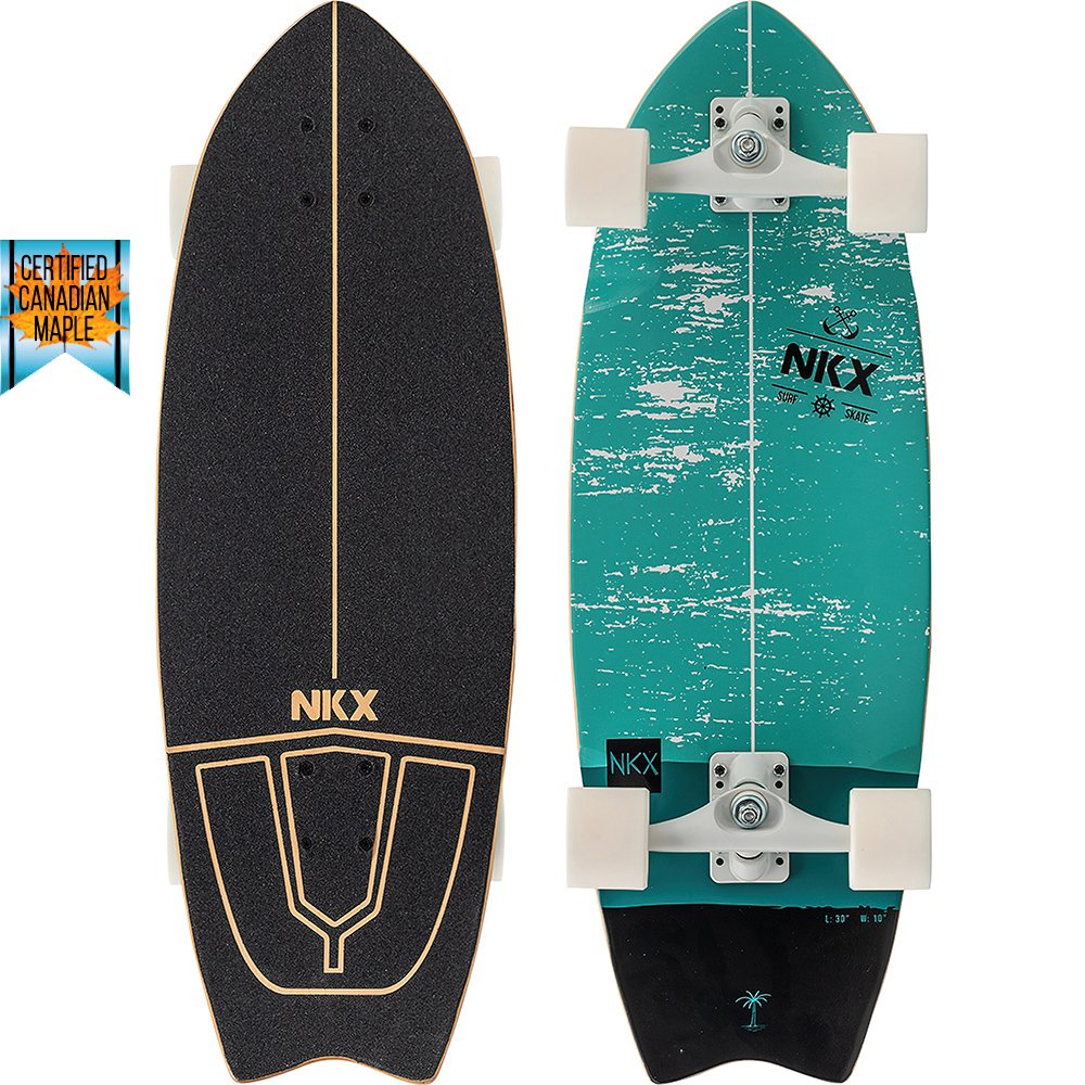 NKX Maverick Surfskate Series USA Skate Shop Blue