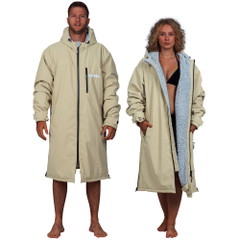 Hyper Wake Waterproof Dry Changing Robe – Purple Surf Poncho For Swimming & Surfing