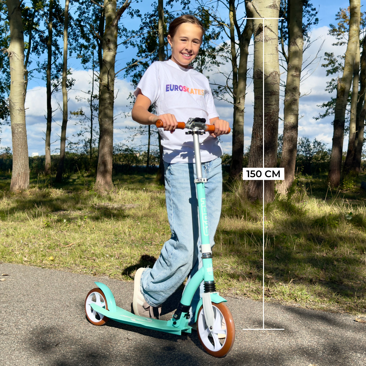 Story Retro Ride Foldable Kick Scooter