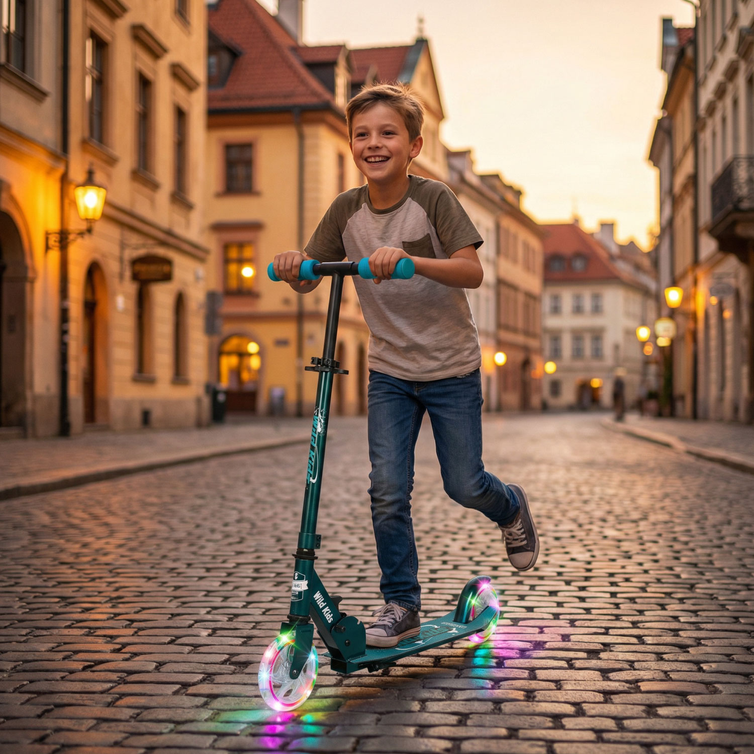 Story Wild Kids Foldable Scooter